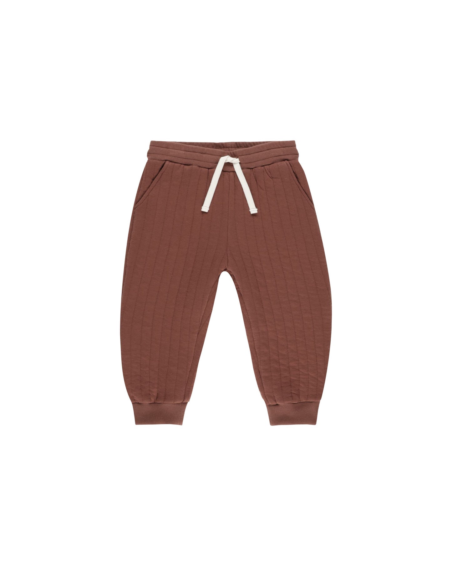 Quilted Pant Brick