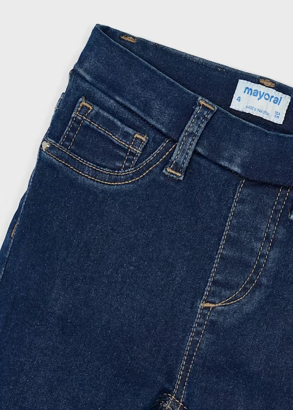 Super Dark Denim Basic Jeggings