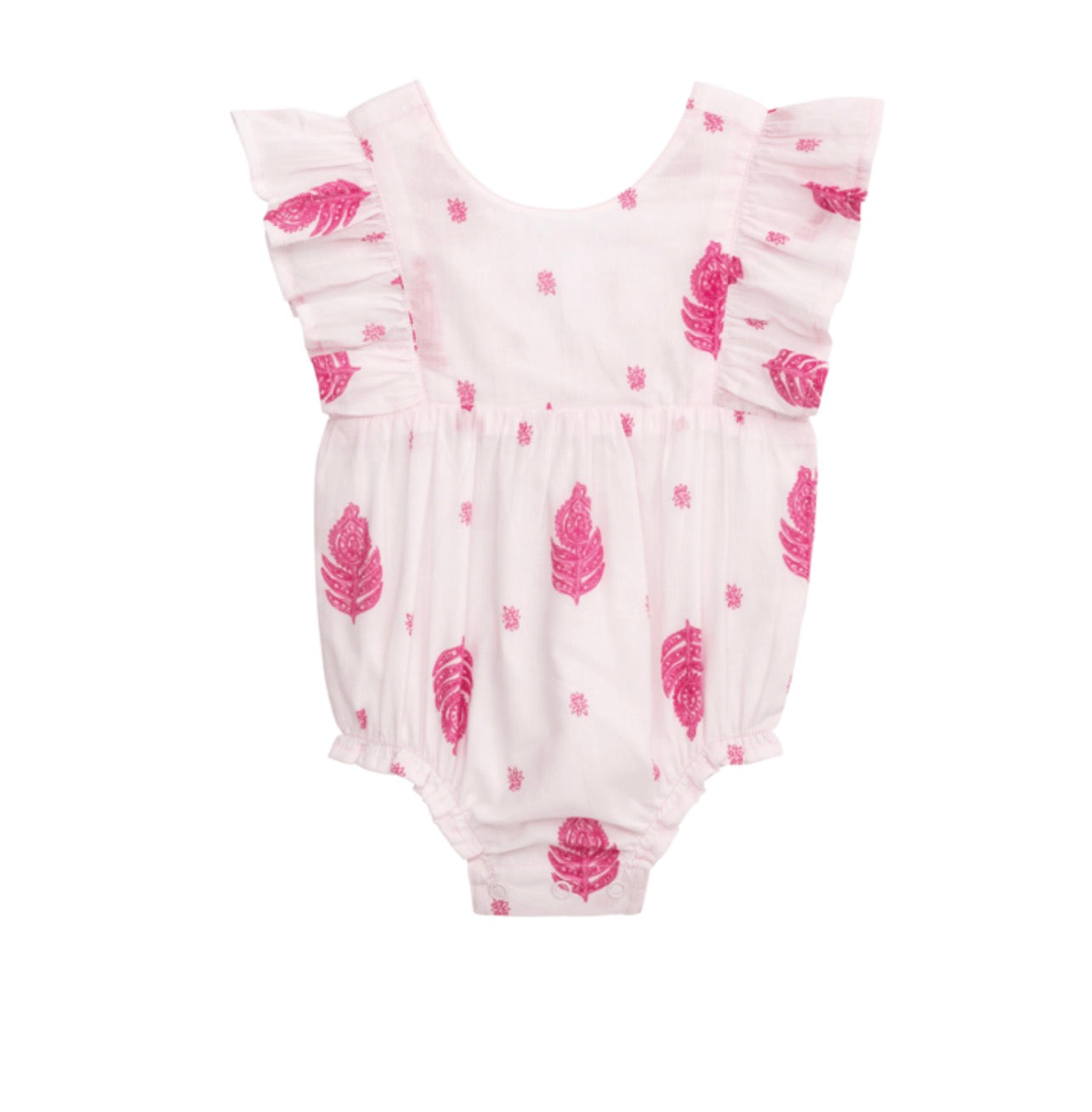 Pink Block Print Bubble
