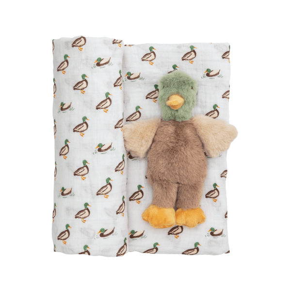 Mallard Duck Swaddle Set