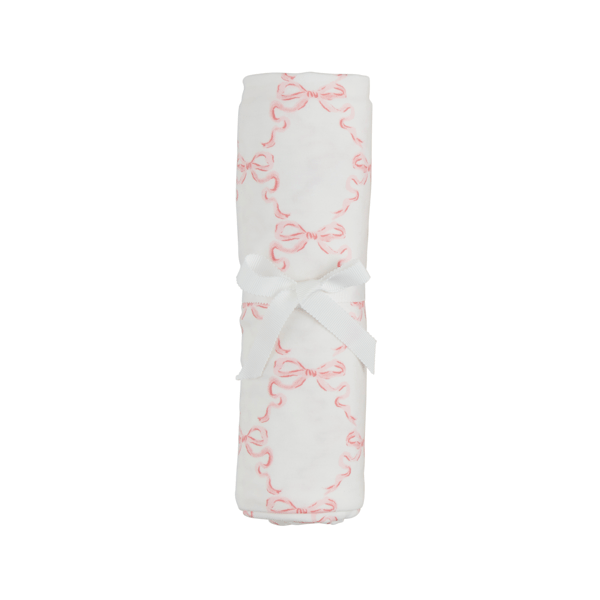 Bow Print Swaddle