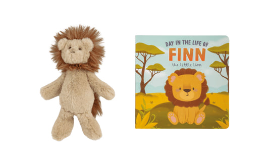 Lion Book with Plush