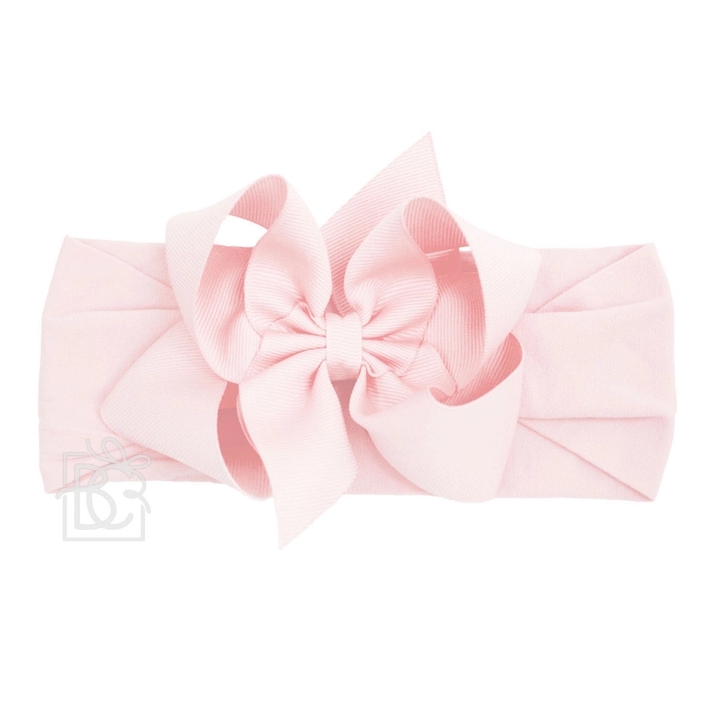 Powder Pink 5.5" Headband Bow