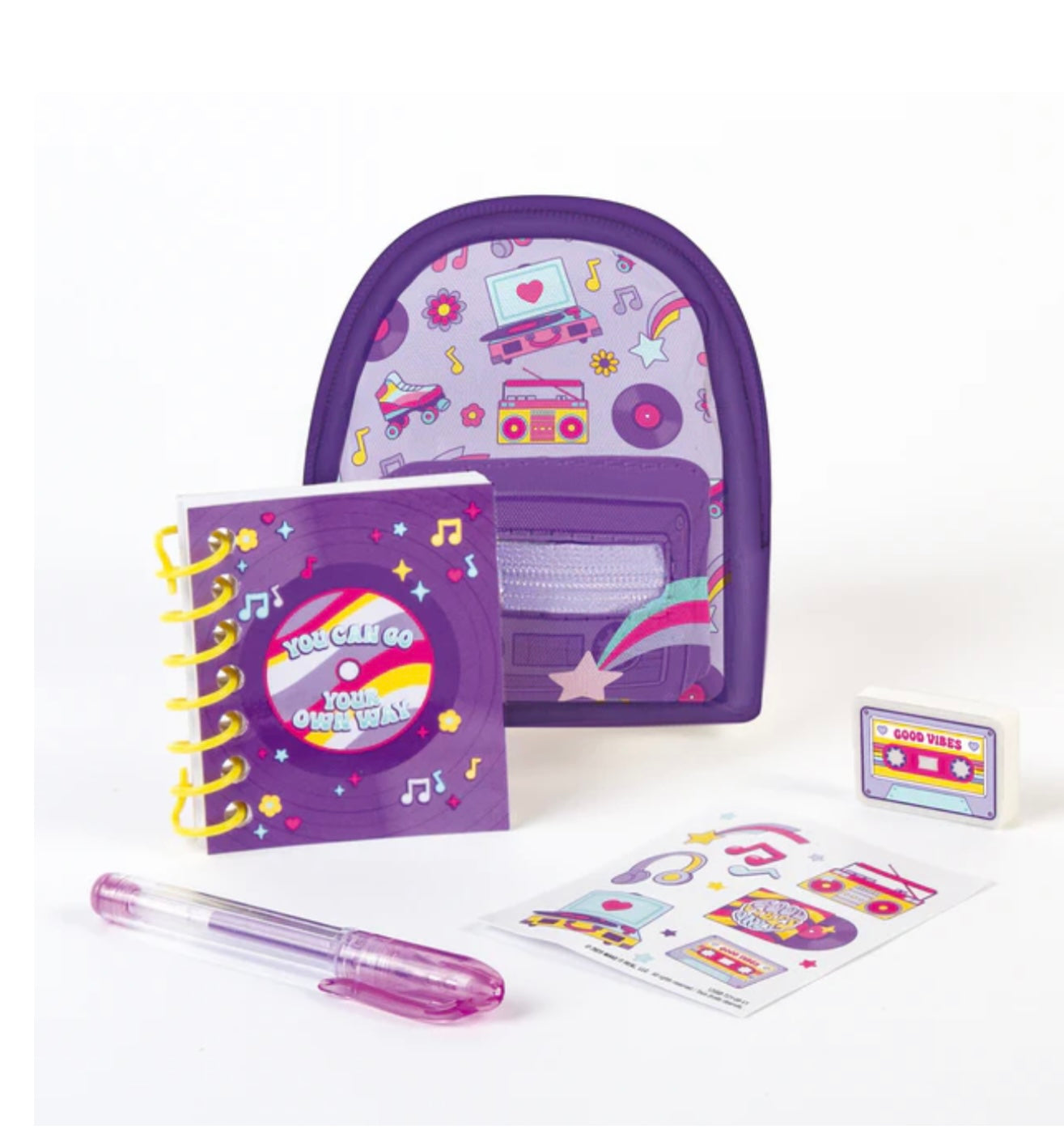 MINI BACKPACK WITH STATIONERY