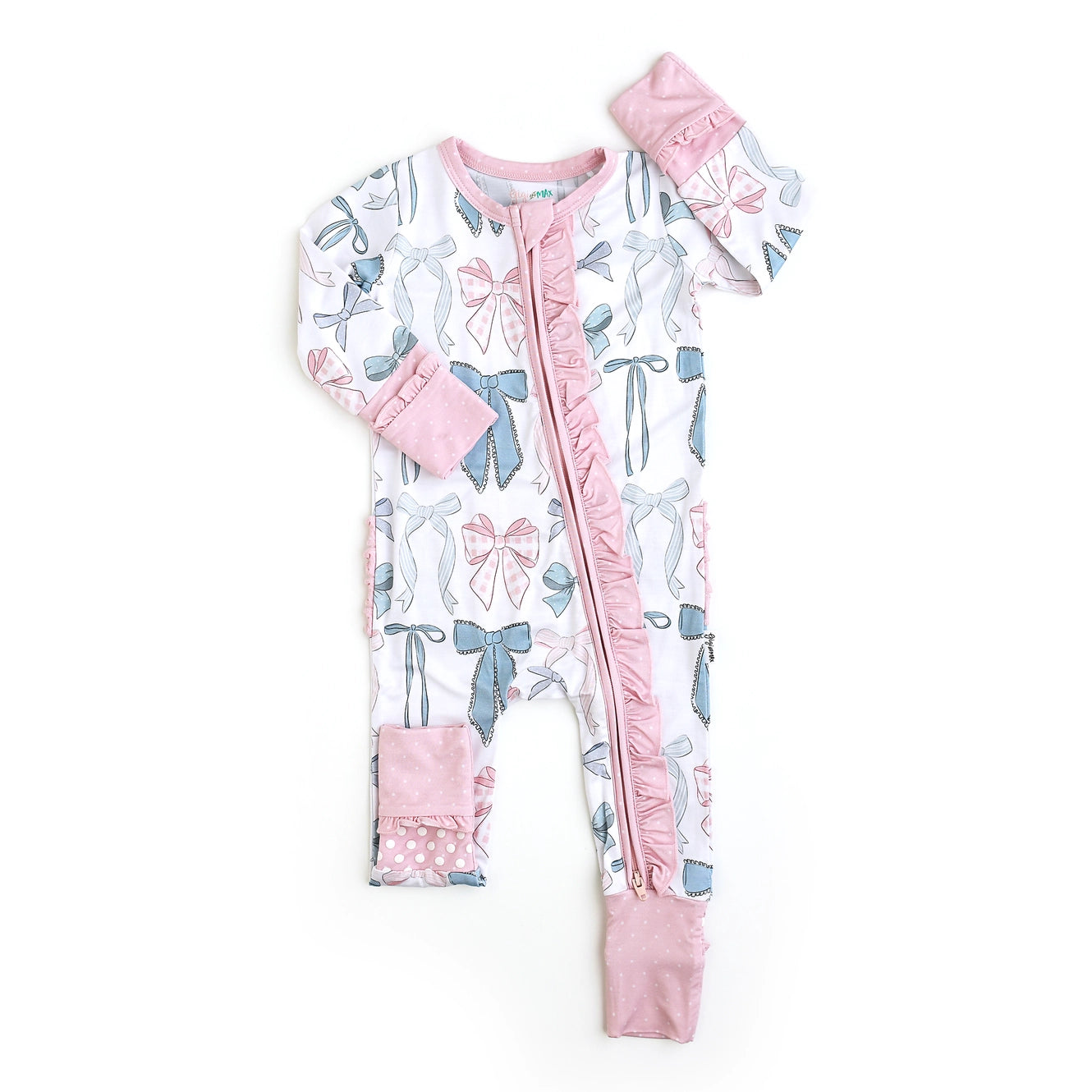 Samantha Bows Convertible Footie