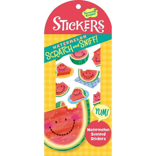 Watermelon Scratch and Sniff Stickers
