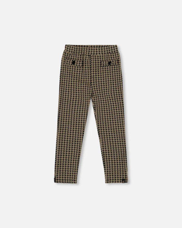 Jacquard Knit Pant