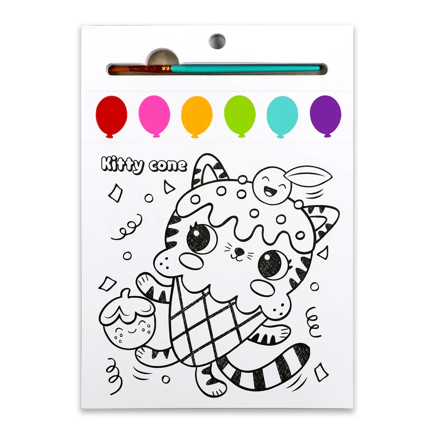 Paint Pages- Party Animals