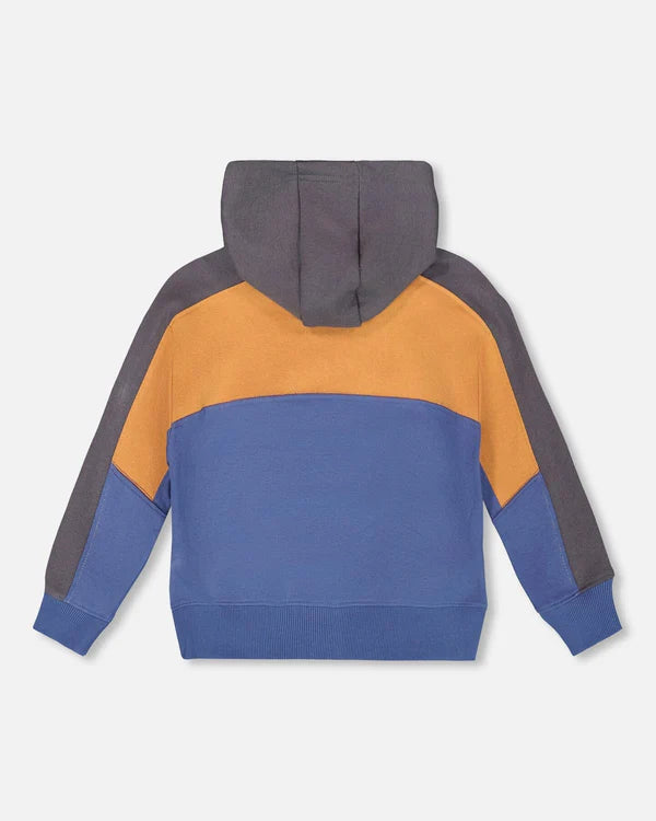 Fleece Color Block Jacket