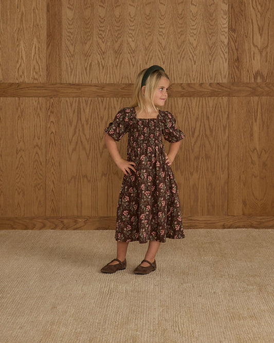 Della Dress || Winter Floral