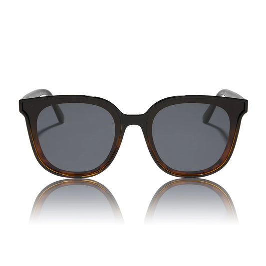 Toluca Black Tortoise & Grey Sunglasses
