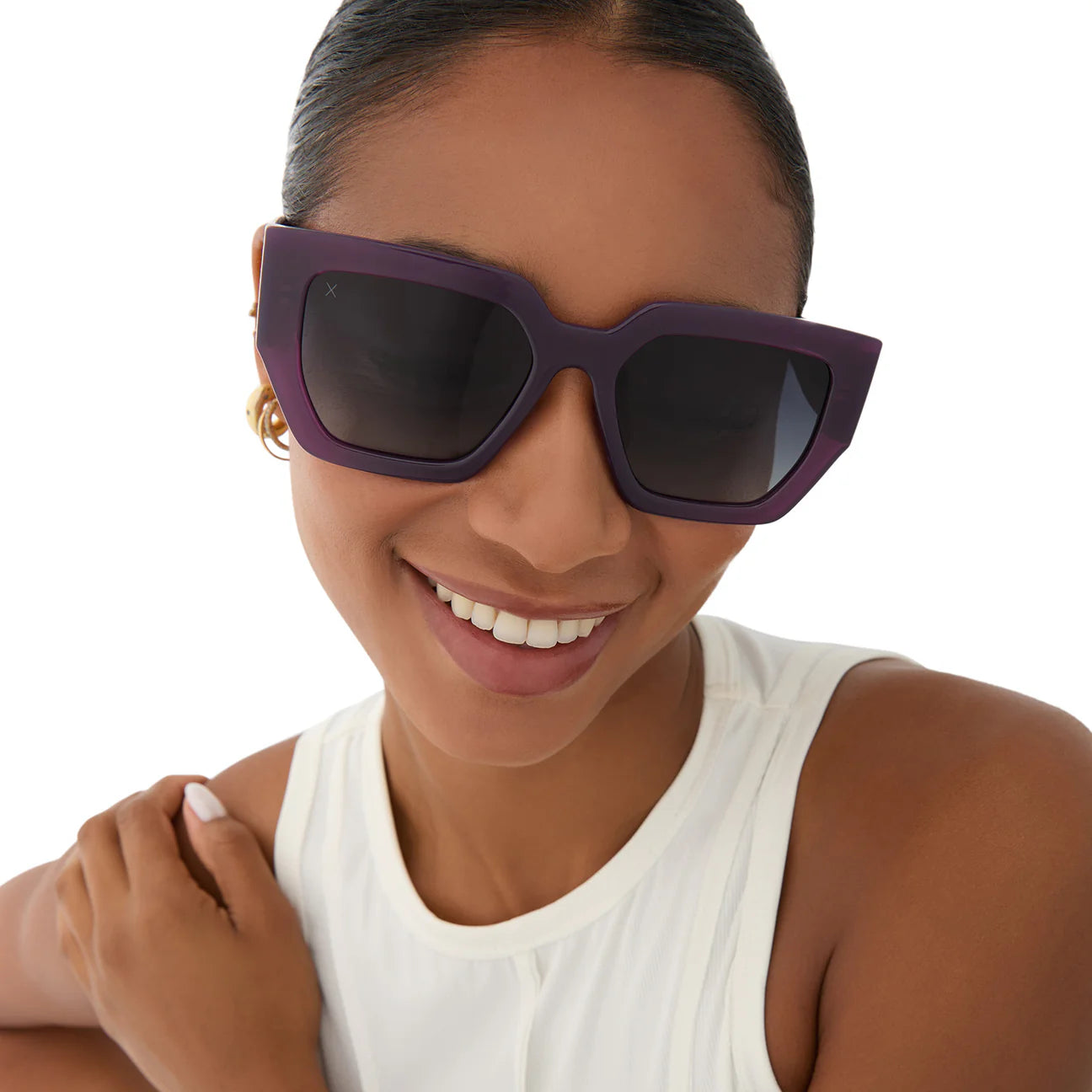 She’s a 10 Amethyst & Grey Sunglasses