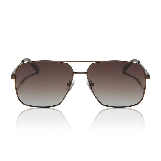 Encino Chocolate Brown & Brown Sunglasses