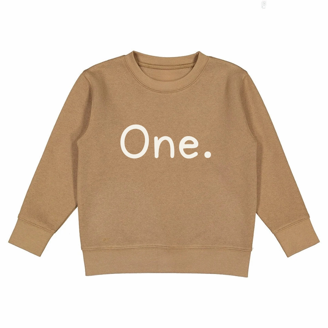 Brown Birthday Vibes Sweatshirt