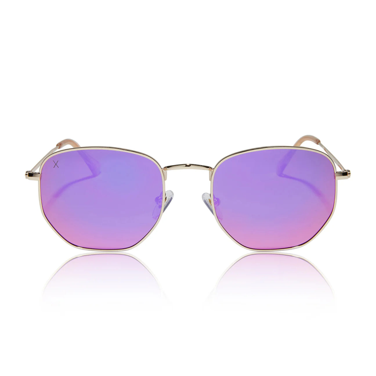 Roxbury Gold & Candy Pink Sunglasses