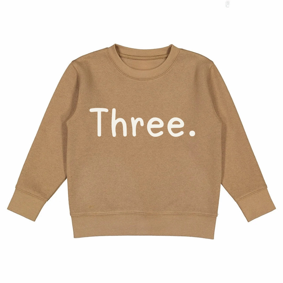 Brown Birthday Vibes Sweatshirt