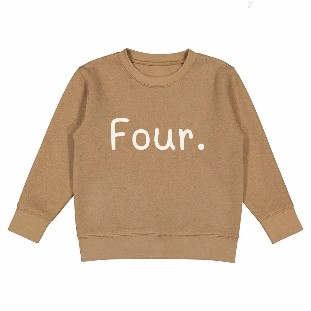 Brown Birthday Vibes Sweatshirt