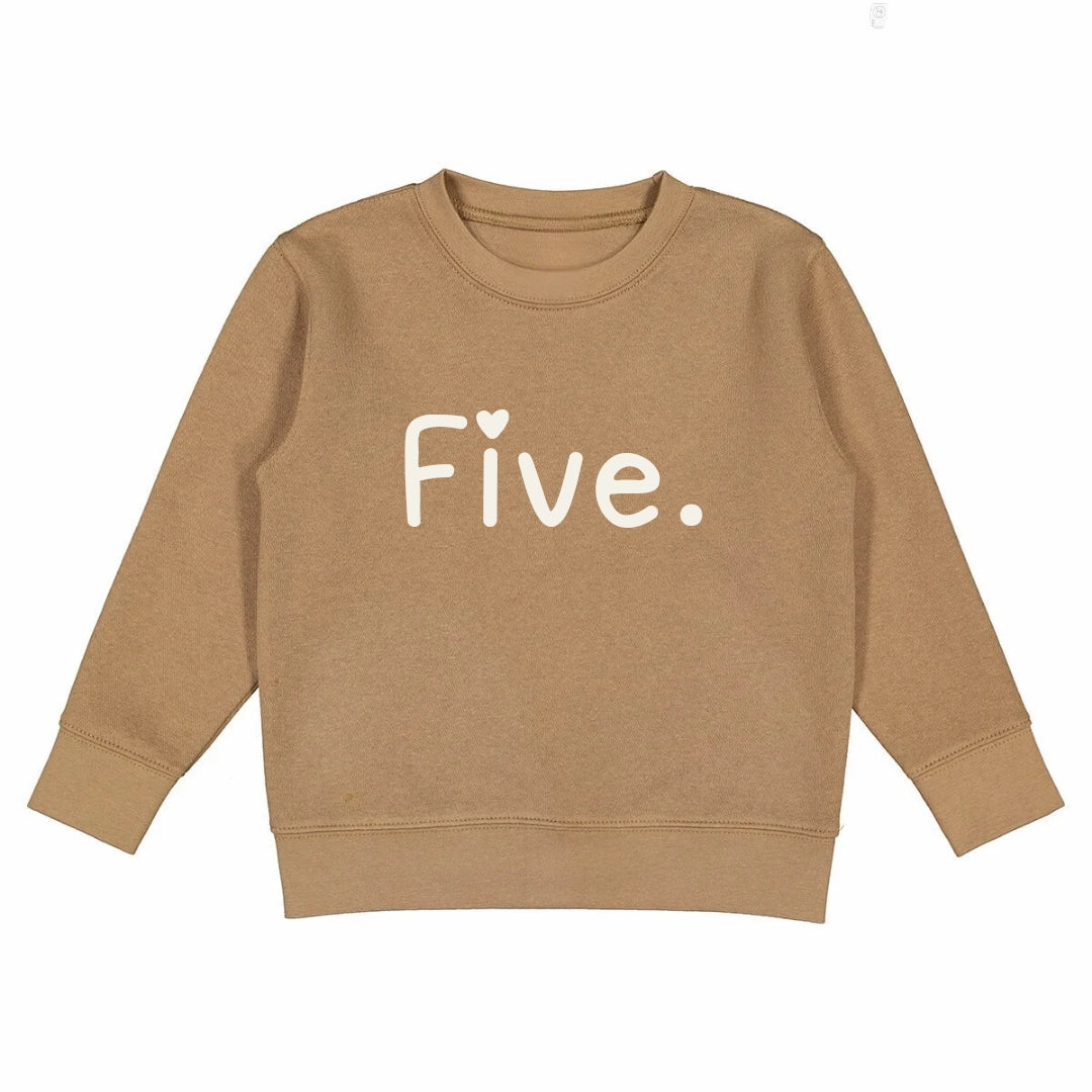 Brown Birthday Vibes Sweatshirt