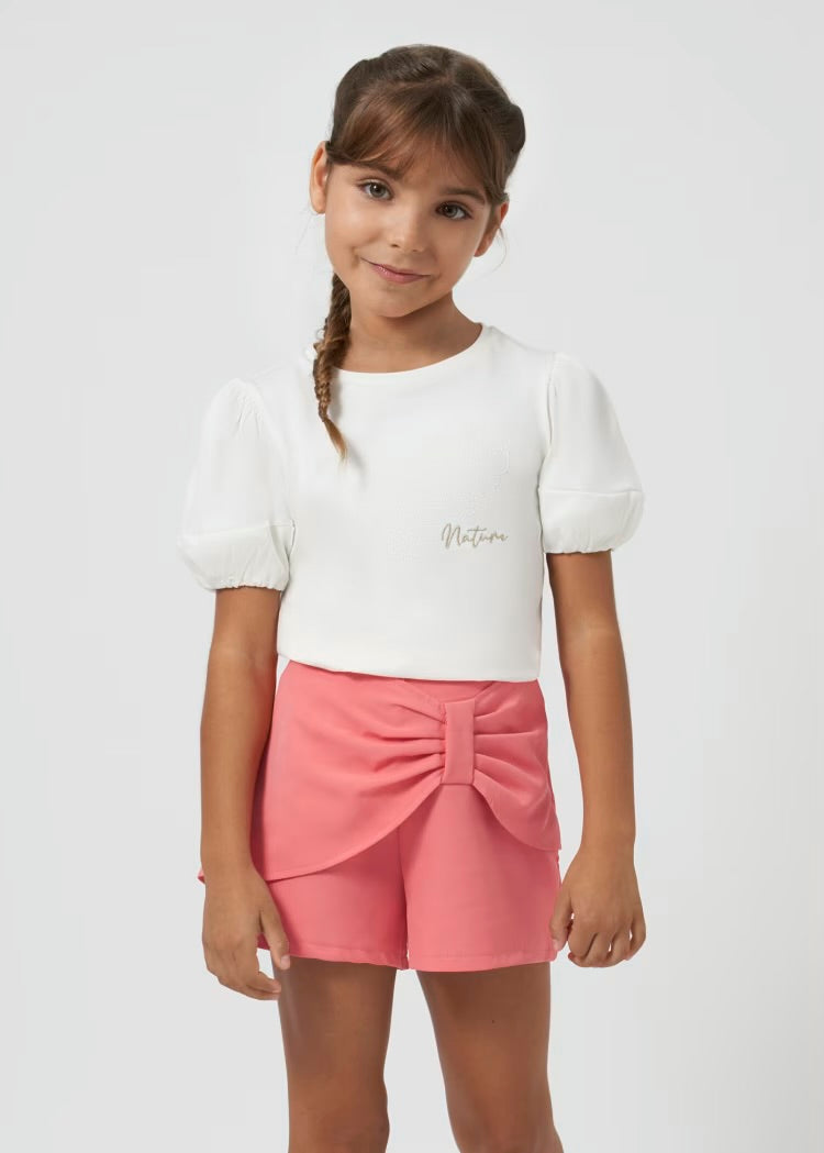 Coral Bow Short