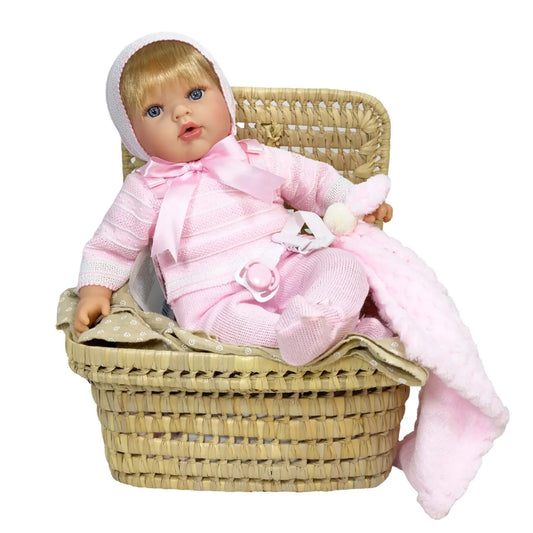 Tita Baby Doll with Fur Blanket
