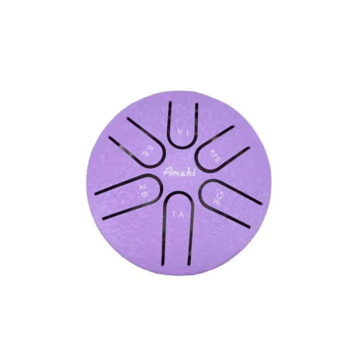 3” Steel Tongue Drum Purple