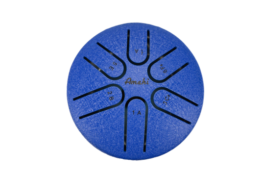 3” Steel Tongue Drum Blue
