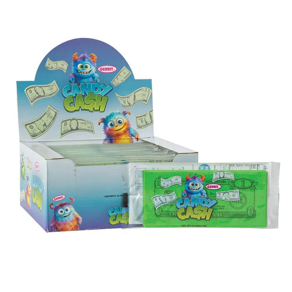 Gerrit Candy Cash Money Bills Edible Green