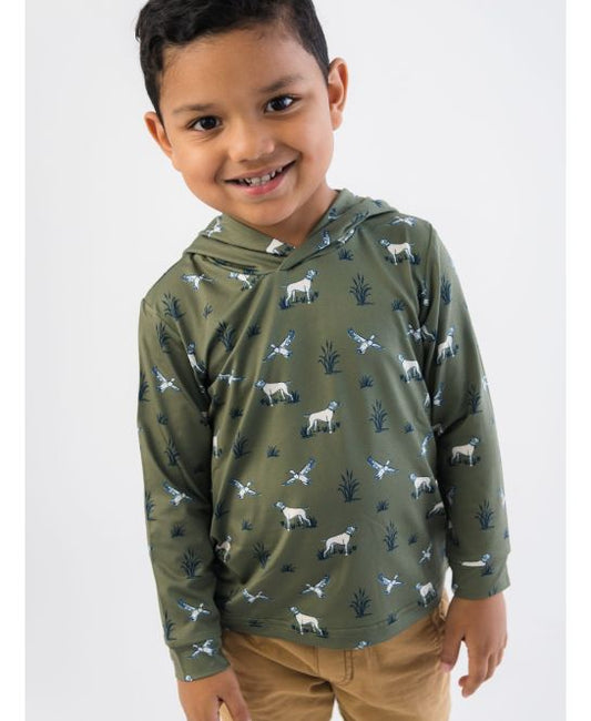 Pond Pups Performance Hooded Shirt
