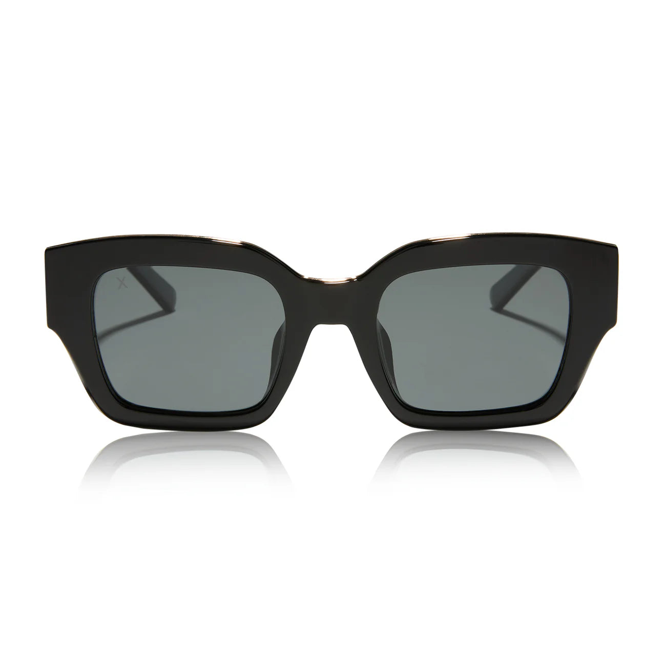 Amore Black & Grey Polarized Sunglasses