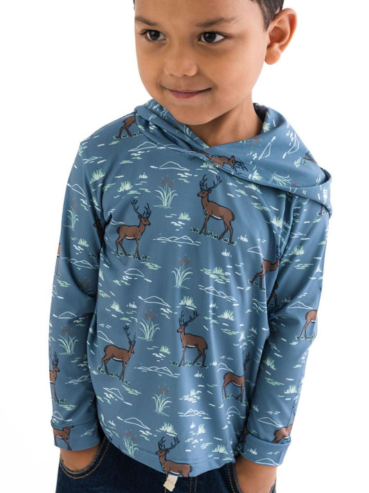 Antler Adventure Performance Hooded Shirt