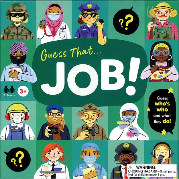 Guess That Job! Guess Who is Who Game