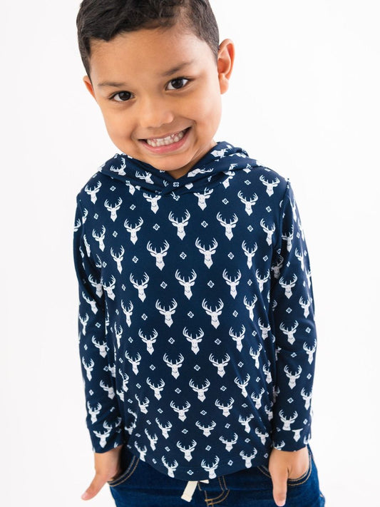 Little Lodge Performance Hooded Shirt