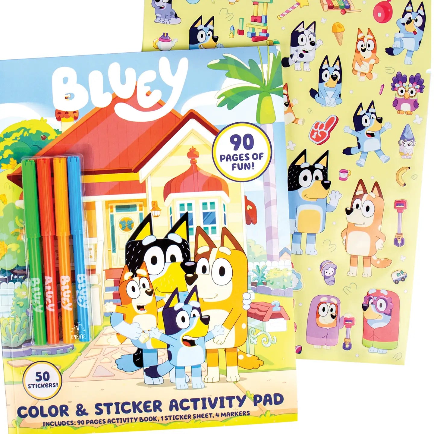 Bluey Color & Sticker Activity Set