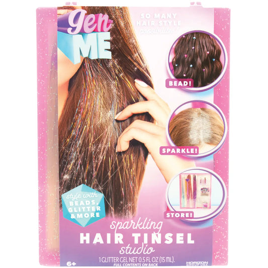 Genme Sparkle Hair Tinsel Studio Set