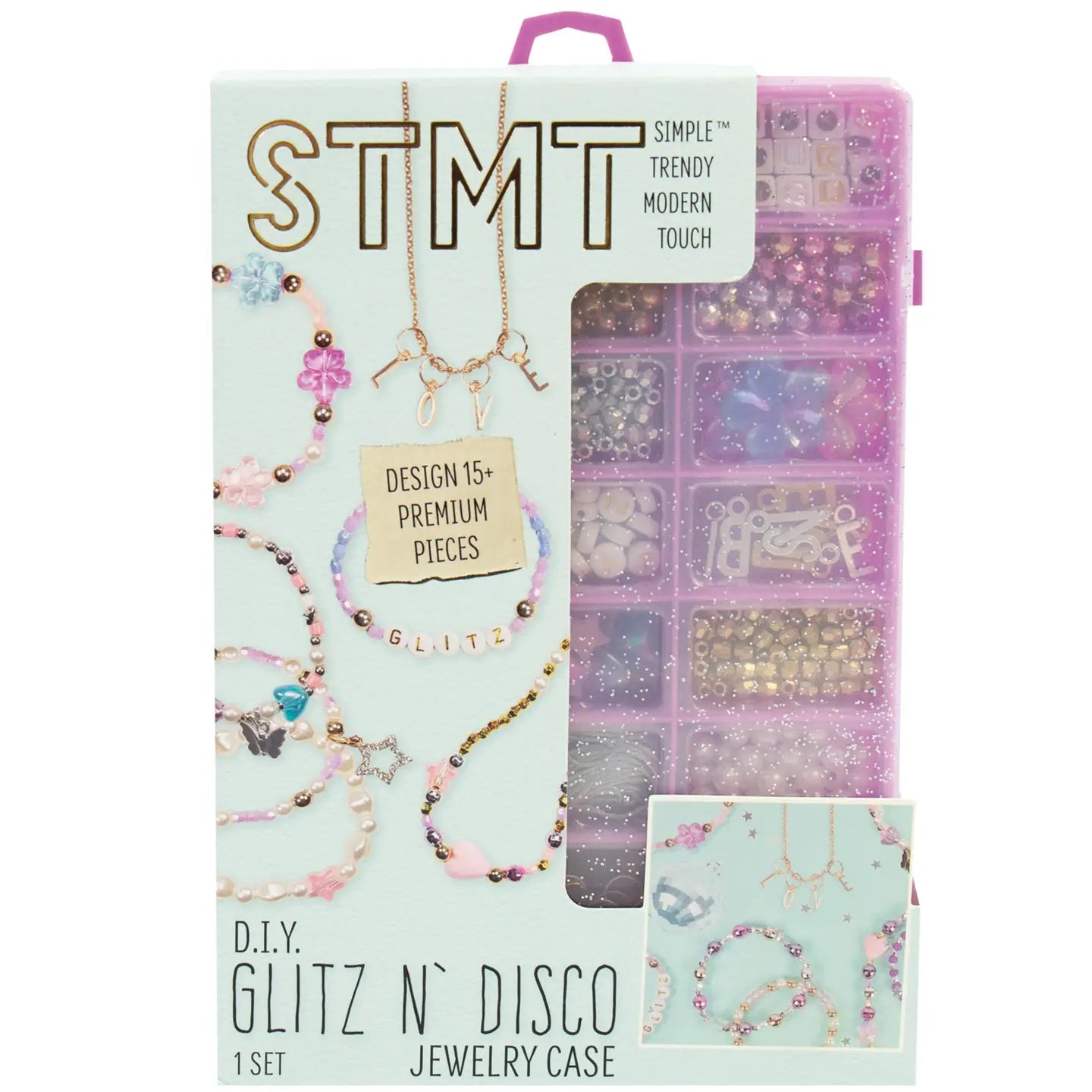 D.I.Y. Stmt Glitz Disco Jewelry Set