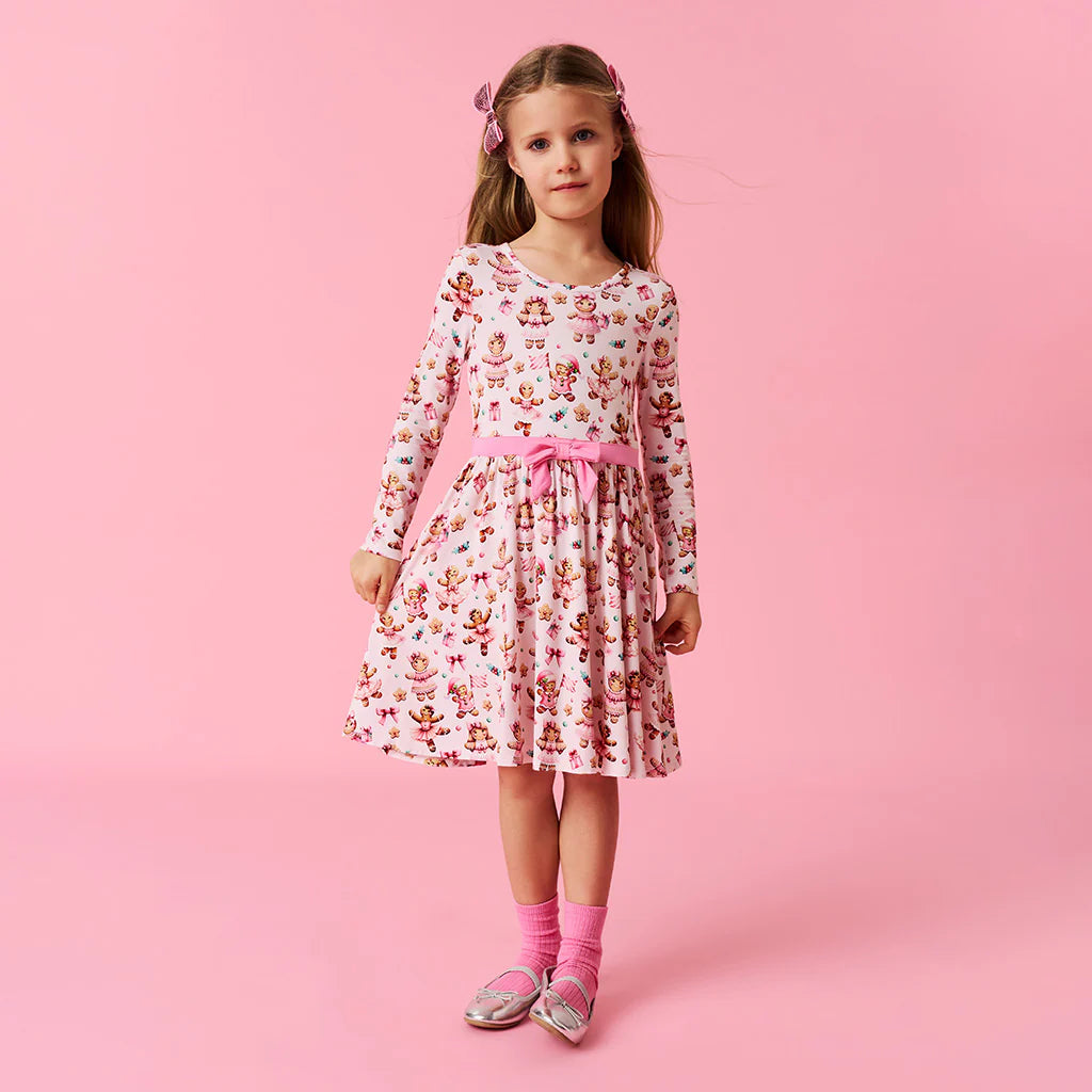 Ginger Posh Bow Twirl Dress