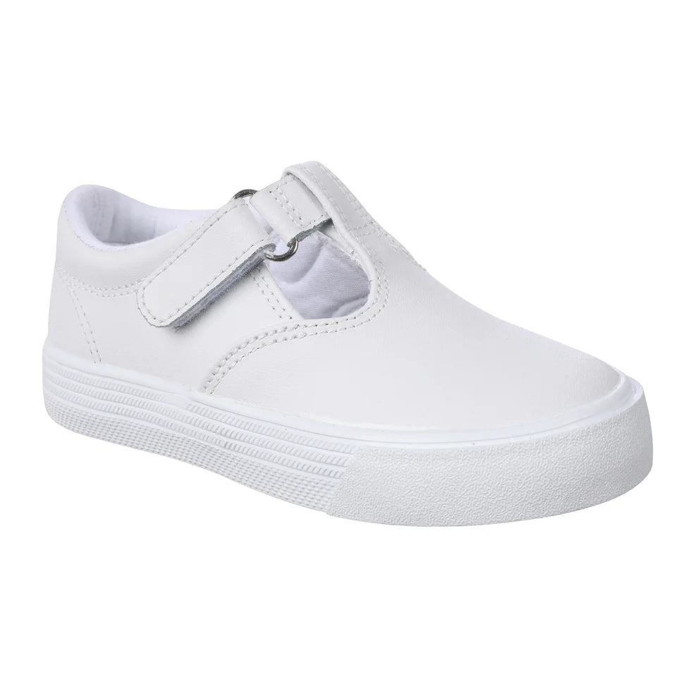 Khloe White Leather