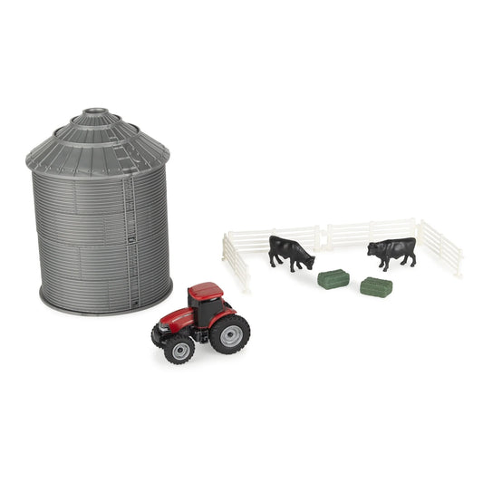 1/64 Case IH Grain Bin Set