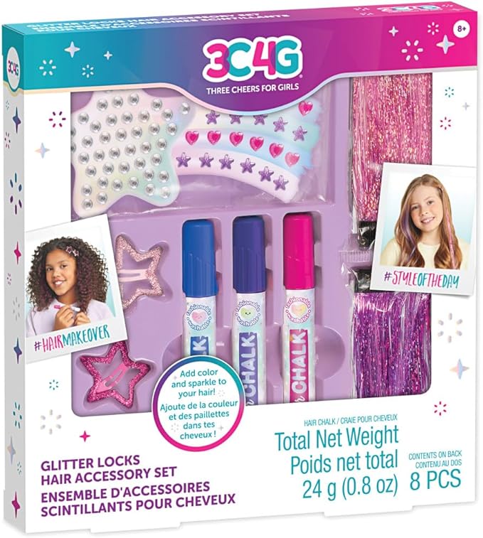 Imagination Land Glitter Locks Hair Accessory Set