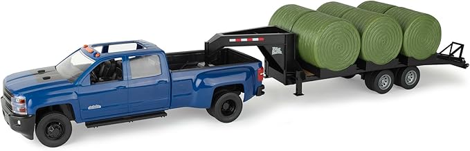 Chevy Pickup and Trailer with Lights & Sounds