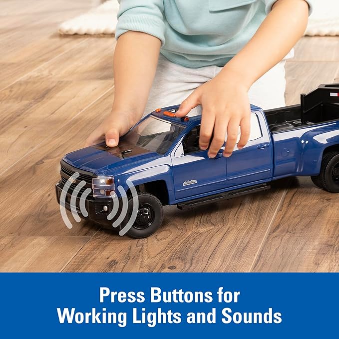 Chevy Pickup and Trailer with Lights & Sounds