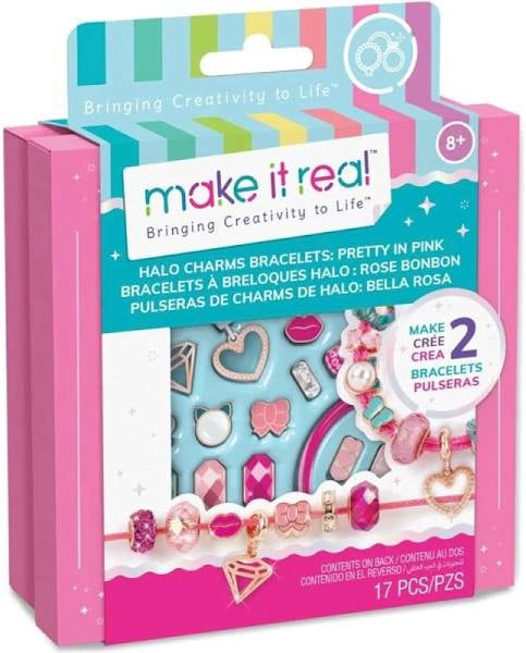 Halo Charms Bracelet Pretty In Pink