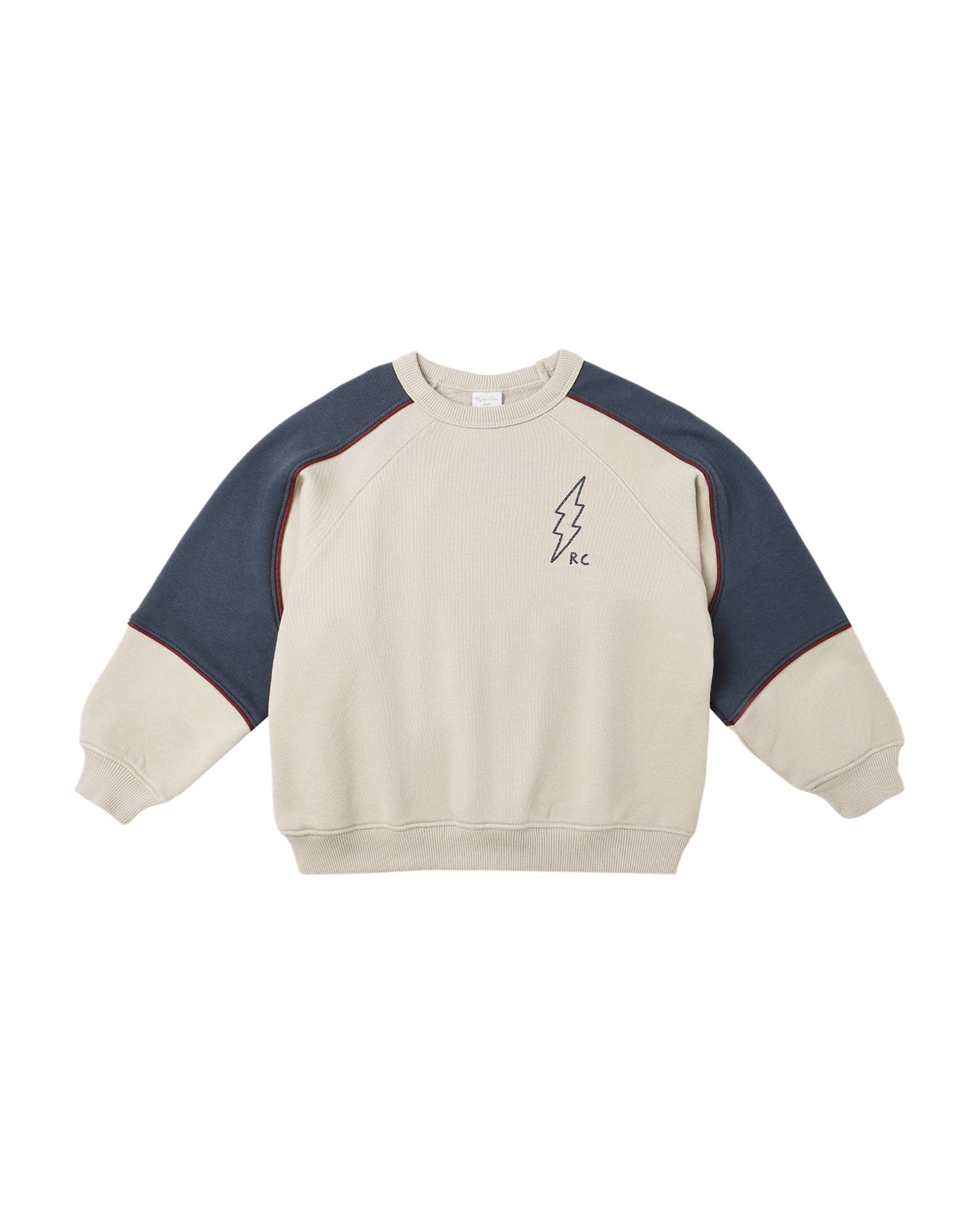 Stone Paneled Sweatshirt