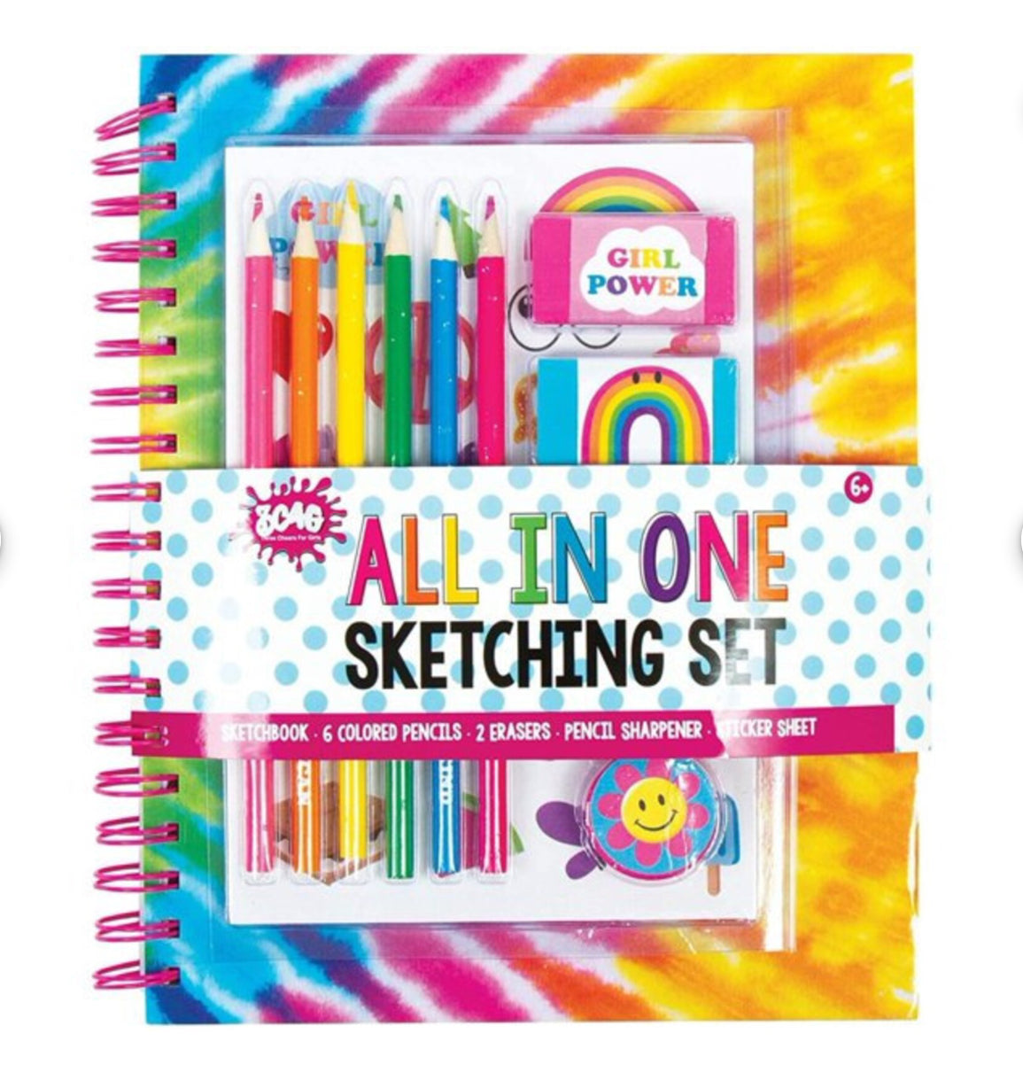Tie Dye All In One Sketching Set