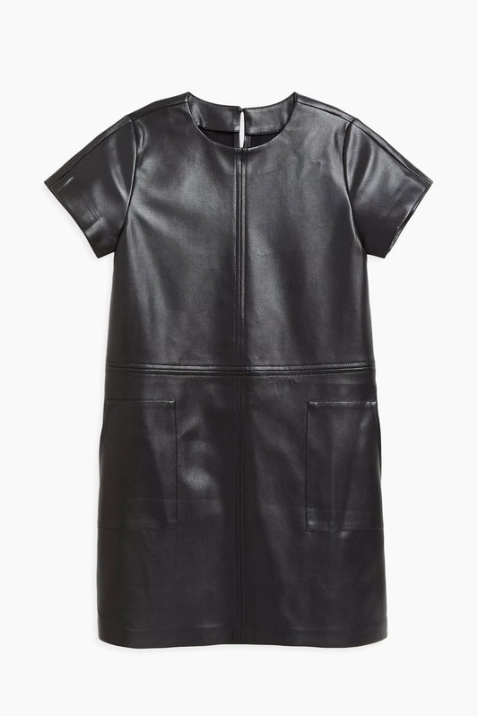 Black Leather Dress