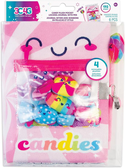 Candy Plush Pocket Journal