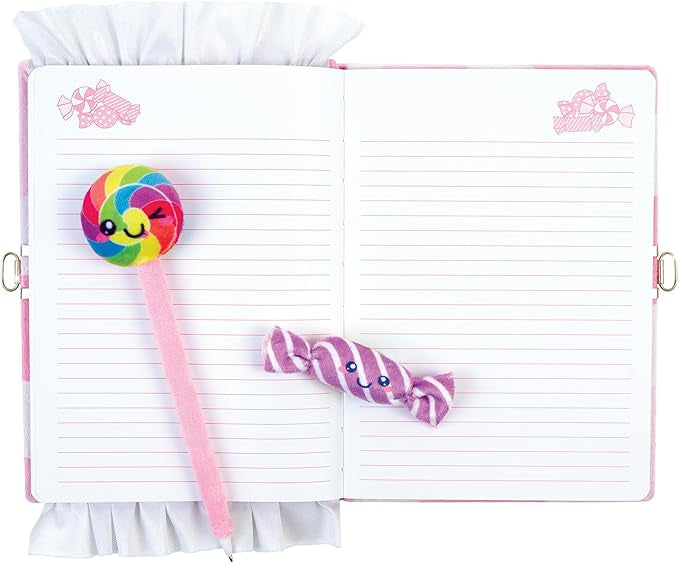Candy Plush Pocket Journal