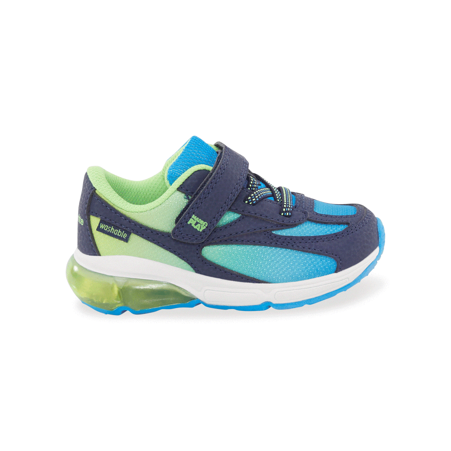 Blue/Green Lighted Phantom Sneakers