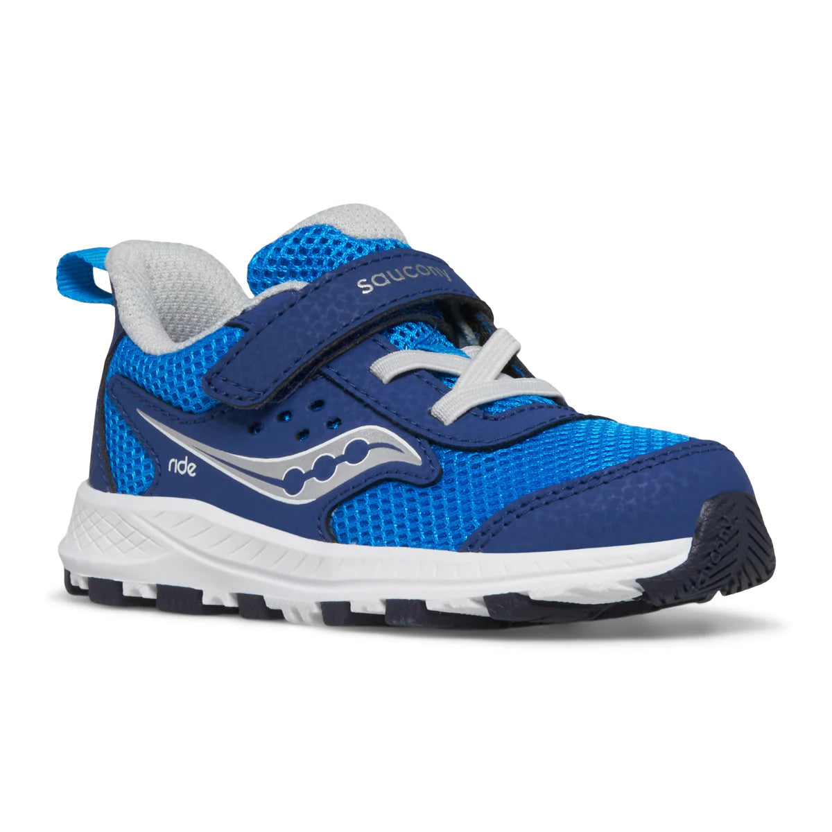 Blue/Silver Ride Jr Sneaker