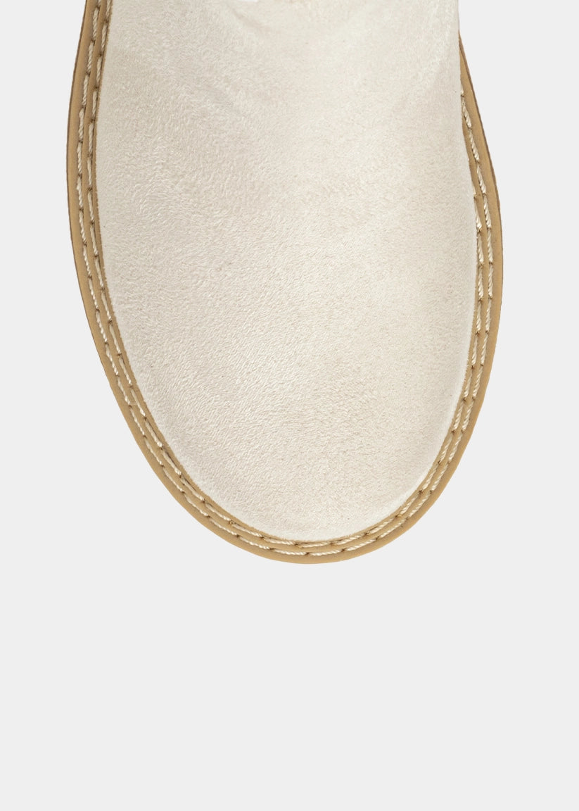 Light Grey Suede Zophie Mini